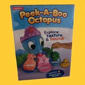 Lakeshore peek-a-boo octopus 36mos/infant/toddler